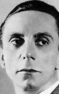 Writer, Actor, Producer Josef Goebbels, filmography.